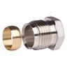 Danfoss szorítógyűrűs csatlakozó acél- és rézcsőhöz, 15 mm, G 1/2