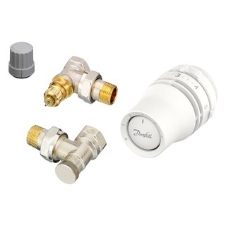 Danfoss Redia + RA-FN + RLV-S készlet, 1/2