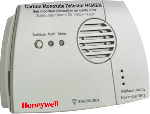 Honeywell H450EN szénmonoxid érzékelő / riasztó