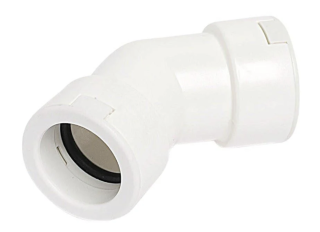 Install kondenzvíz elvezető cseppvízcső 45° 20mm