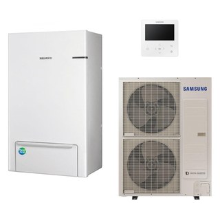 Samsung Split R410A hőszivattyú 12 kW + oldalfali Hydro egység, 3 fázis