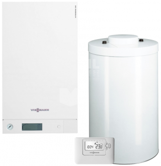 Viessmann Vitodens 100-W Touch 19 kW + Vitocell 100 liter